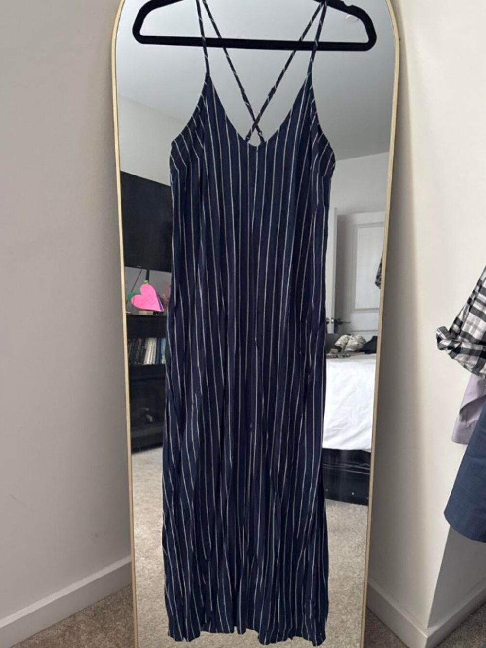 Gap Women's Navy and Blue Dress